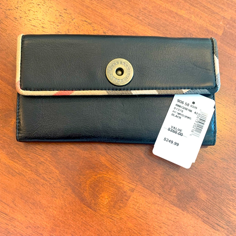 New Burberry wallet